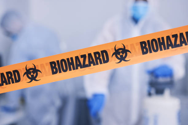 Professional Biohazard Cleanup technician working in Oakwood, OH